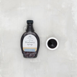 Blueberry Syrup - Small Batch 8 oz. | Finch + Fennel