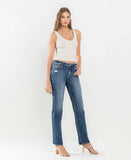 Mid Rise Straight Jeans | Happiness LV1250