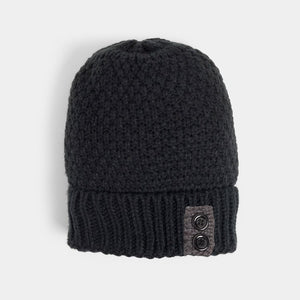 Tab Winter Knit Hat FINAL SALE