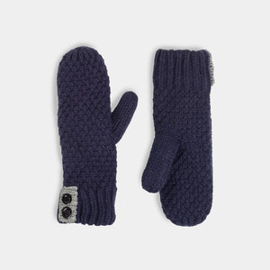 Tab Winter Knit Mittens