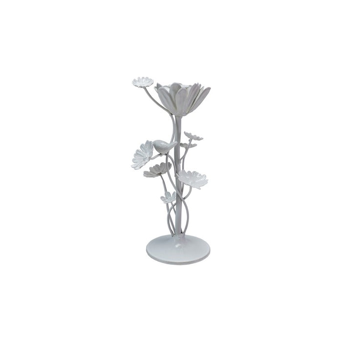 4-3/4"L x 10"H Metal Flower