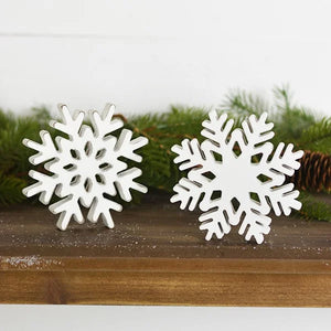 Wood Snowflake 5"