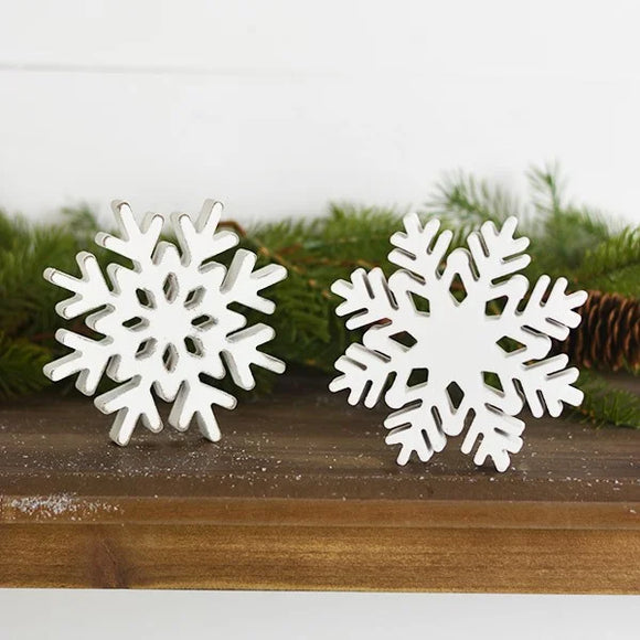 Wood Snowflake 5