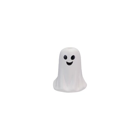 Stoneware Ghost Shaped Taper Holder (Holds 1/2" Taper)