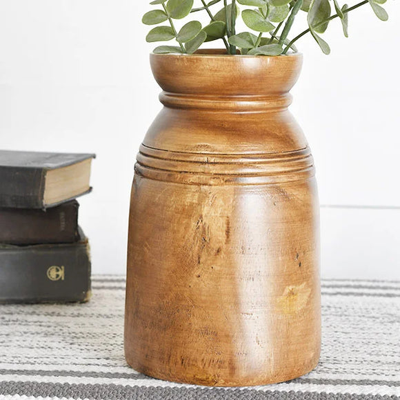 Wood Vase | 9.5