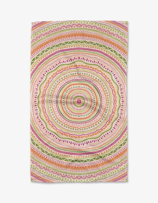 Bohemian Spring | Geometry Kitchen Dish Tea Towel