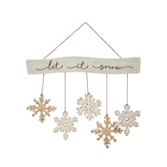 Let it Snow Wall Hanging - LOCAL PICKUP ONLY