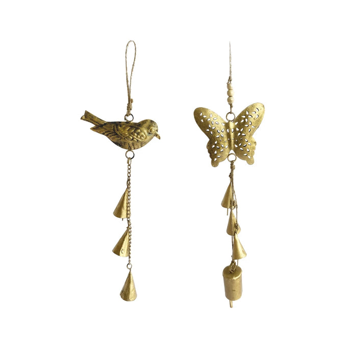 Bird or Butterfly Drop Bells