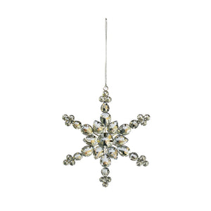 Jeweled Snowflake Ornament