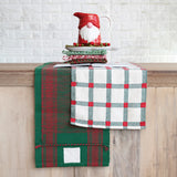 Green & Red Plaid Table Runner