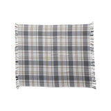 Brushed Flannel Plaid Throw