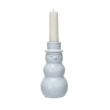 Snowman Taper Candle Holder