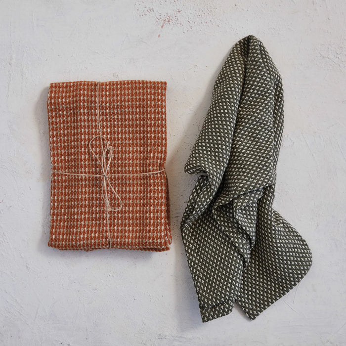 Cotton Dobby Tea Towels