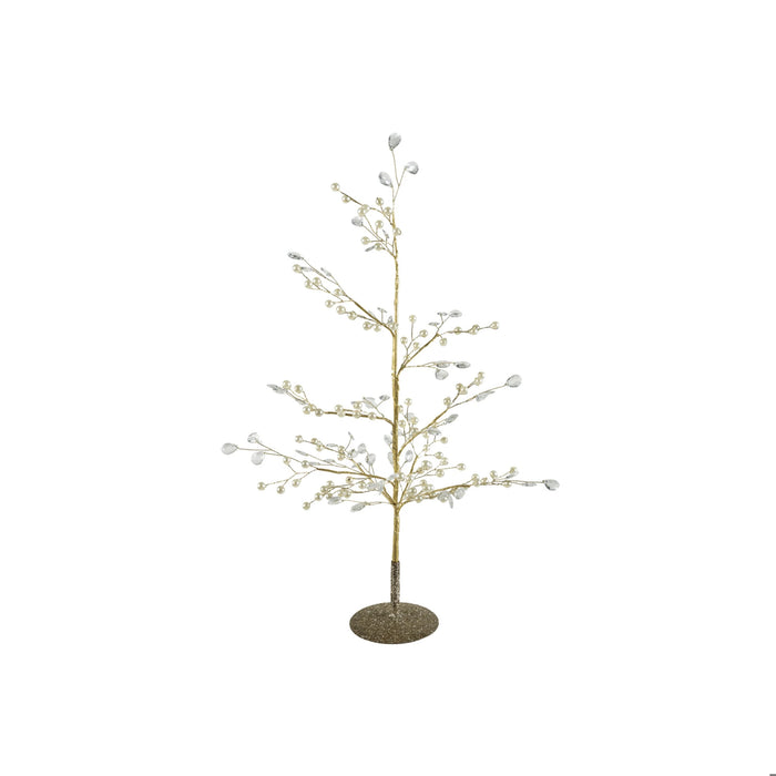Pearl Gold Wire Tree 35-1/4"