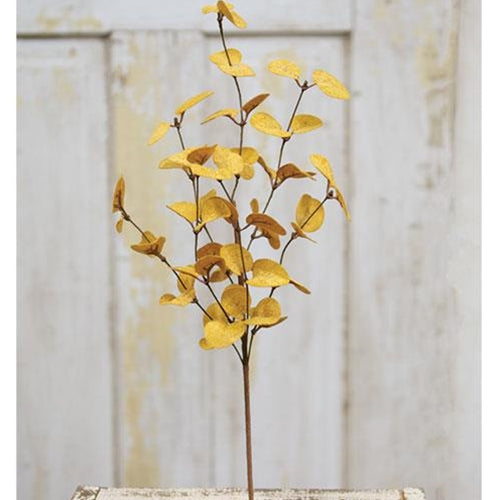 Mustard Penny Leaf Pick