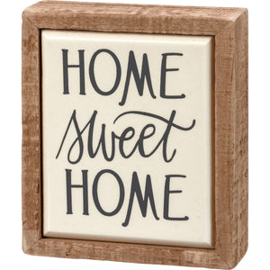 Home Sweet Home Mini Box Sign