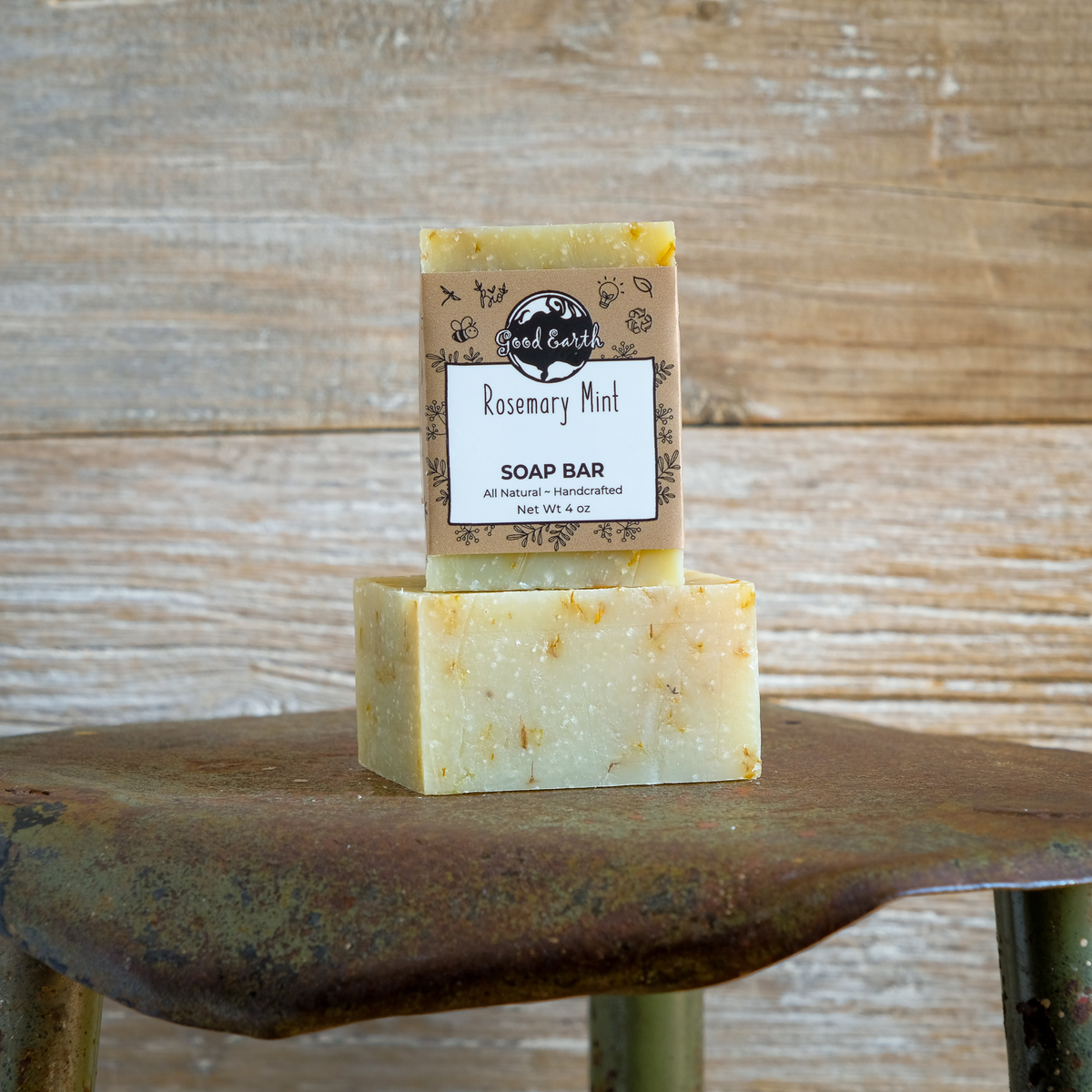 Rosemary Mint Soap Bar – Hattie & Elsie