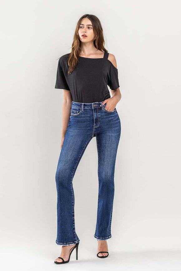HIGH RISE BOOTCUT JEANS