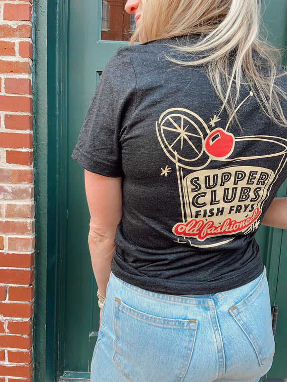 Supper Clubs Midwest Girl Tee Shirt