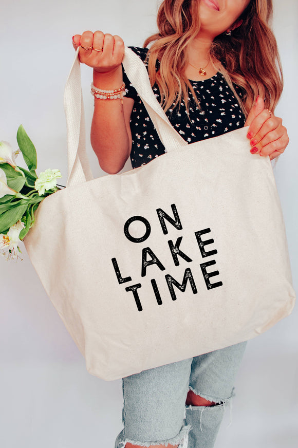 On Lake Time XL Tote Bag
