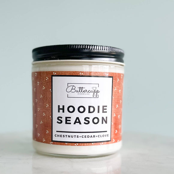 Hoodie Season Soy Melt & Candle