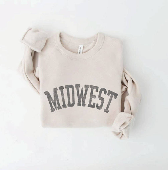 MIDWEST Heather Dust Graphic Sweatshirt