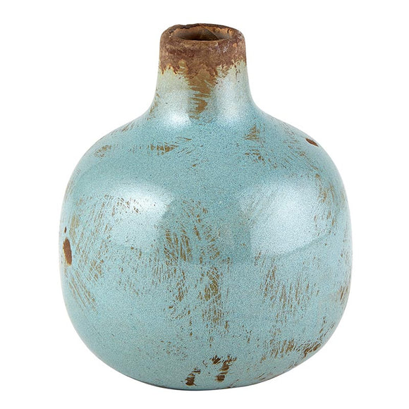 Gray Blue Mini Vase