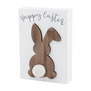 Happy Easter Bunny Sign