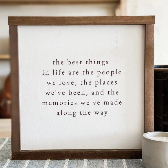 The Best Things In Life | 13