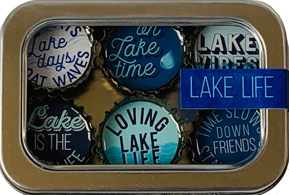 Lake Life Magnet - Six Pack
