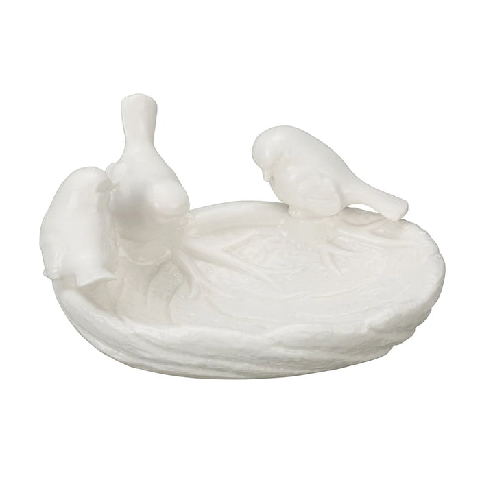 Leaf Dish w/ Birds