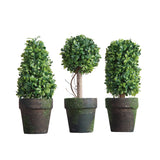 Faux Potted Topiary