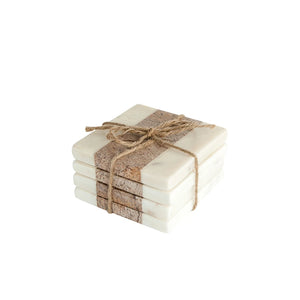 4" Square Marble Coasters