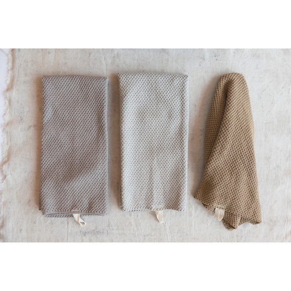 Cotton Knit Towels
