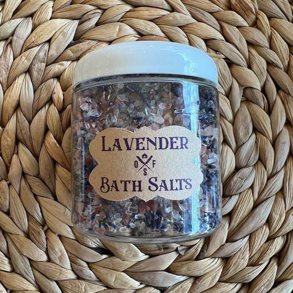 Lavender Bath Salts - Old School Farmstead