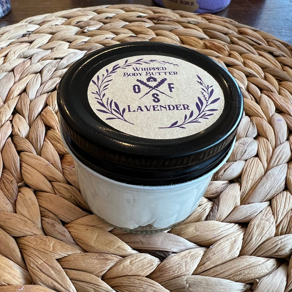 Lavender Whipped Body Butter - Old School Farmstead