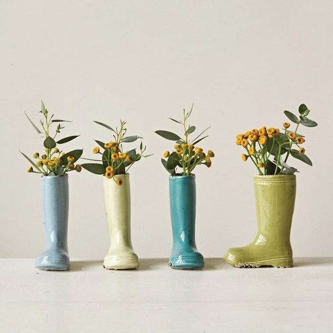 Rain Boot Vase