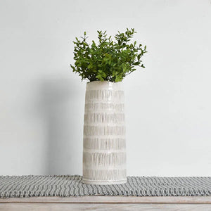 11.5" Tall Striped Vase